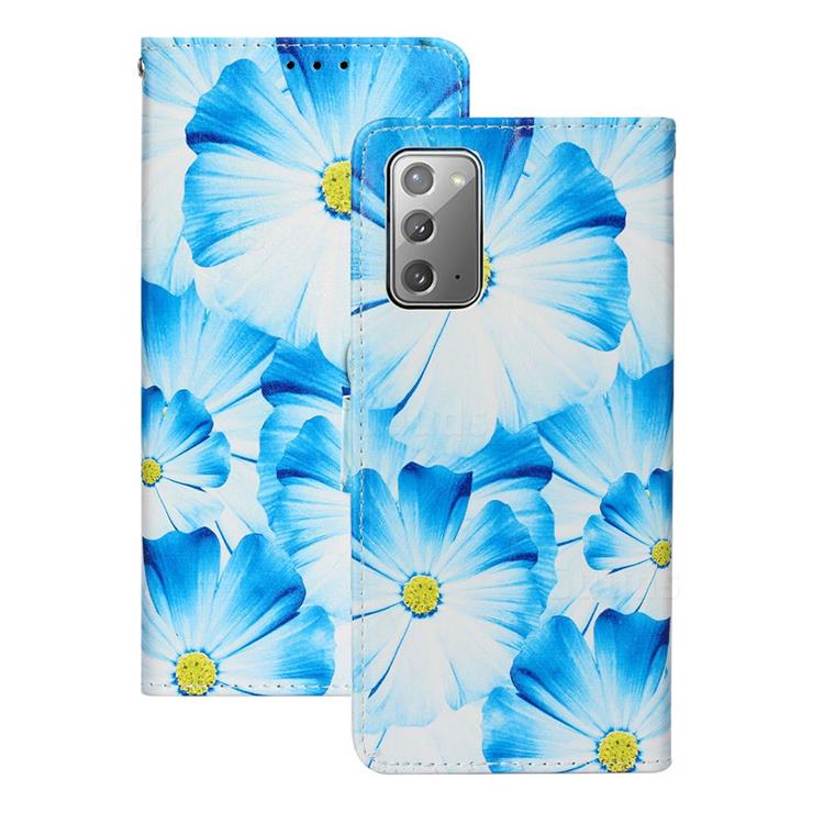Orchid Flower PU Leather Wallet Case for Samsung Galaxy Note 20
