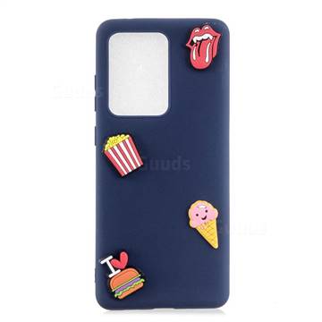I Love Hamburger Soft 3D Silicone Case for Samsung Galaxy Note 20 Ultra