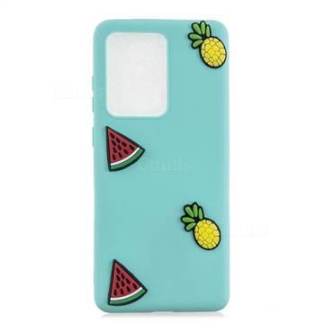 Watermelon Pineapple Soft 3D Silicone Case for Samsung Galaxy Note 20 Ultra