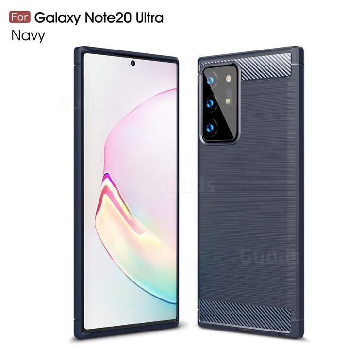 Luxury Carbon Fiber Brushed Wire Drawing Silicone TPU Back Cover