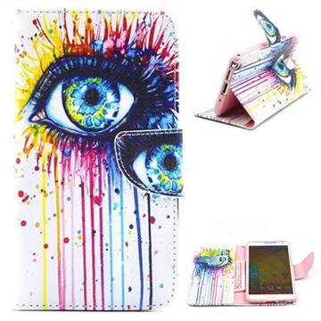 Eye Painting Leather Wallet Case for Samsung Galaxy Note 3 N9000 N9005