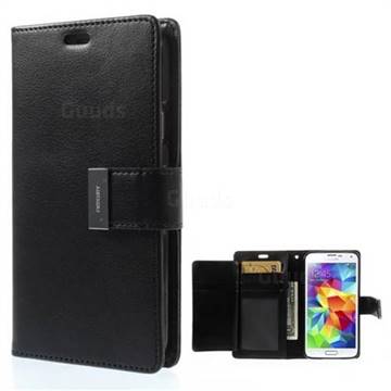 Mercury Rich Diary Leather Flip Cover for Samsung Galaxy Note 3 N900 - Black