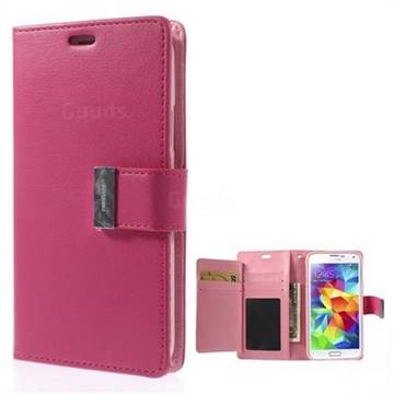 Mercury Rich Diary Leather Flip Cover for Samsung Galaxy Note 3 N900 - Rose