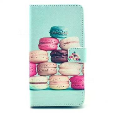 Colorful Macaroons Leather Wallet Case for Samsung Galaxy Note 4 N910