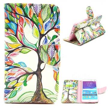 The Tree of Life Leather Wallet Case for Samsung Galaxy Note 4 N910