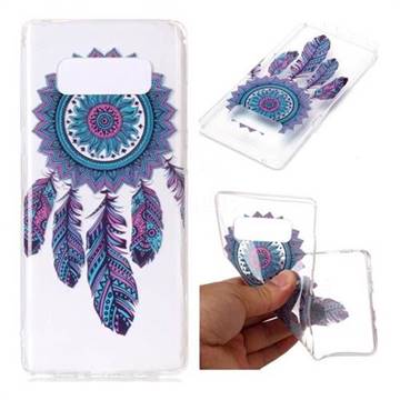 Blue Wind Chimes Super Clear Soft TPU Back Cover for Samsung Galaxy Note 8