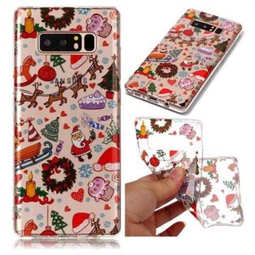 Christmas Playground Super Clear Soft TPU Back Cover for Samsung Galaxy Note 8