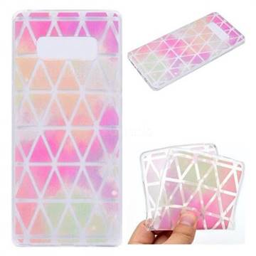 Rainbow Triangle Super Clear Soft TPU Back Cover for Samsung Galaxy Note 8