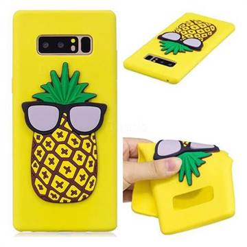 Pineapple Soft 3D Silicone Case for Samsung Galaxy Note 8