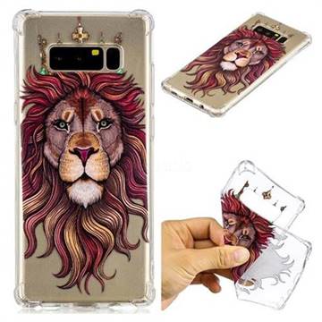Lion King Anti-fall Clear Varnish Soft TPU Back Cover for Samsung Galaxy Note 8