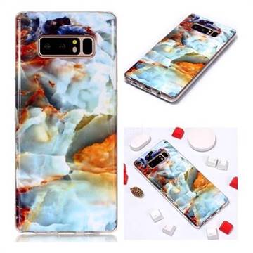 Fire Cloud Soft TPU Marble Pattern Phone Case for Samsung Galaxy Note 8