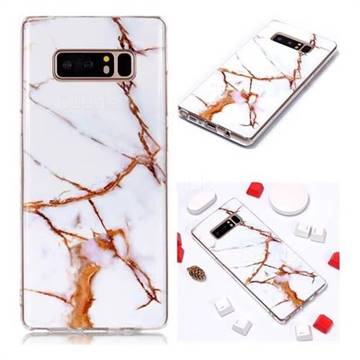 Platinum Soft TPU Marble Pattern Phone Case for Samsung Galaxy Note 8