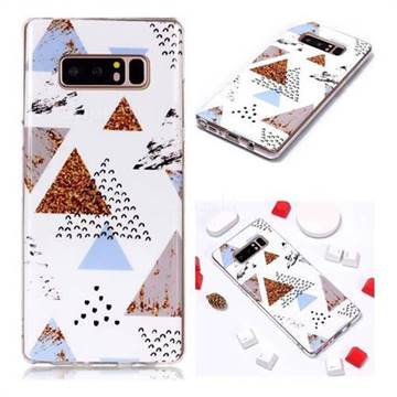 Hill Soft TPU Marble Pattern Phone Case for Samsung Galaxy Note 8