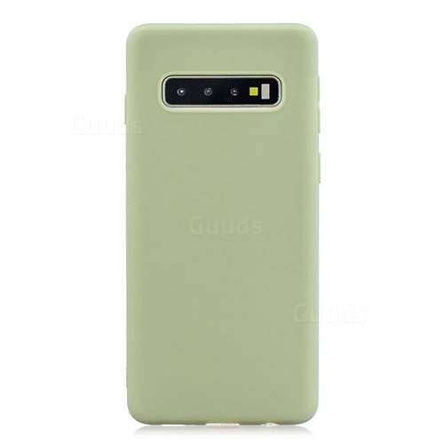 Candy Soft Silicone Phone Case for Samsung Galaxy Note 8 Pea Green