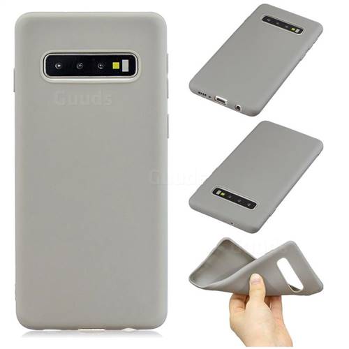 Candy Soft Silicone Phone Case for Samsung Galaxy Note 8 - Gray