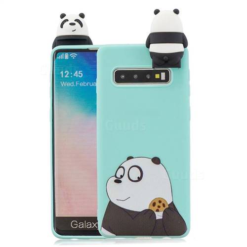 Striped Bear Soft 3D Climbing Doll Stand Soft Case for Samsung Galaxy Note 8