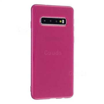 2mm Candy Soft Silicone Phone Case Cover for Samsung Galaxy Note 8 - Rose