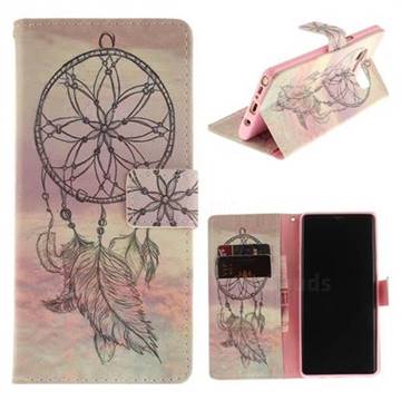 Dream Catcher PU Leather Wallet Case for Samsung Galaxy Note 8