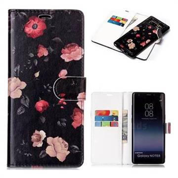 Safflower Detachable Smooth PU Leather Wallet Case for Samsung Galaxy Note 8