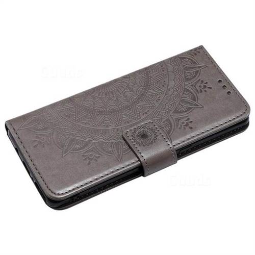 Intricate Embossing Datura Leather Wallet Case for Samsung Galaxy Note ...