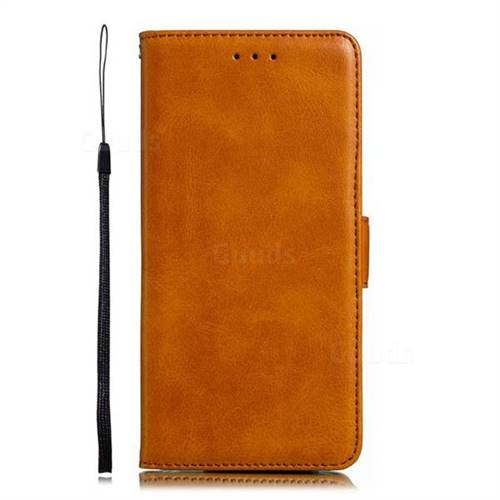 classic high quality leather wallet card slot case for Samsung