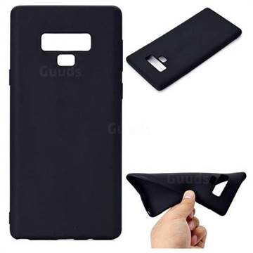 Candy Soft TPU Back Cover for Samsung Galaxy Note9 - Black