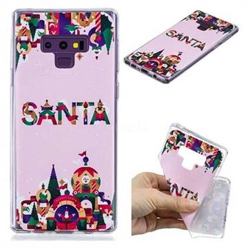 Christmas Deer Xmas Super Clear Soft TPU Back Cover for Samsung Galaxy Note9