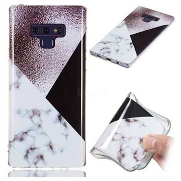 Black white Grey Soft TPU Marble Pattern Phone Case for Samsung Galaxy Note9