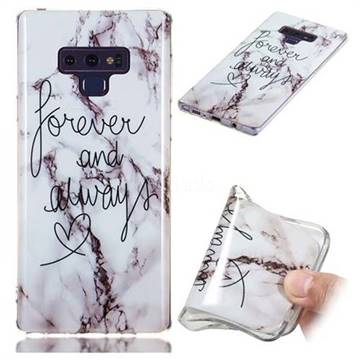 Forever Soft TPU Marble Pattern Phone Case for Samsung Galaxy Note9