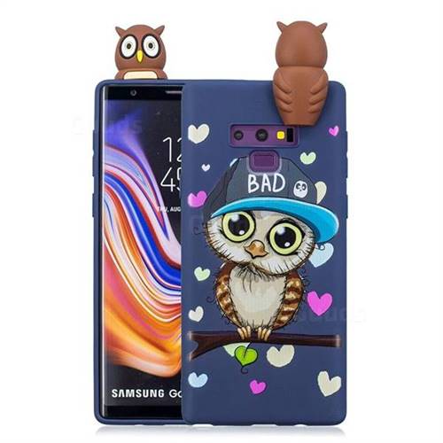 Bad Owl Soft 3D Climbing Doll Soft Case for Samsung Galaxy Note9