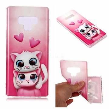 Love Cat Matte Soft TPU Back Cover for Samsung Galaxy Note9