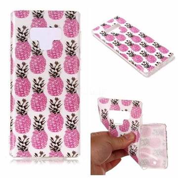 Rose Pineapple Matte Soft TPU Back Cover for Samsung Galaxy Note9