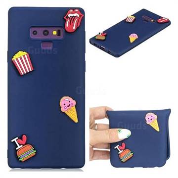 I Love Hamburger Soft 3D Silicone Case for Samsung Galaxy Note9