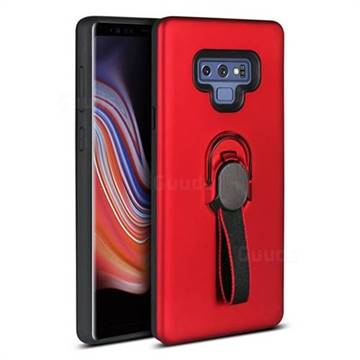 Raytheon Multi-function Ribbon Stand Back Cover for Samsung Galaxy Note9 - Red