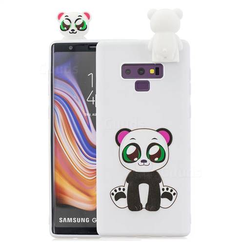 Panda Soft 3D Climbing Doll Stand Soft Case for Samsung Galaxy Note9