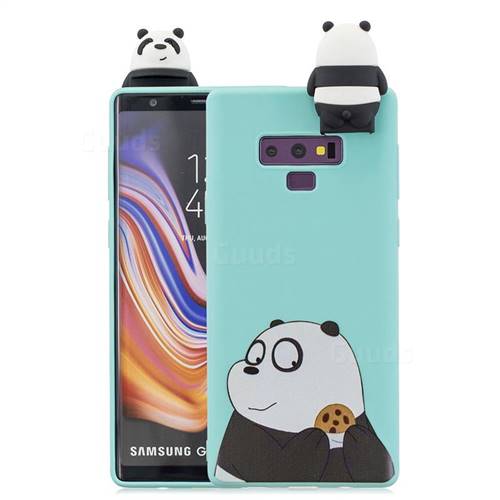 Striped Bear Soft 3D Climbing Doll Stand Soft Case for Samsung Galaxy Note9