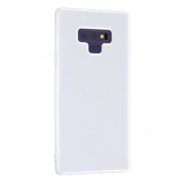 2mm Candy Soft Silicone Phone Case Cover for Samsung Galaxy Note9 - White