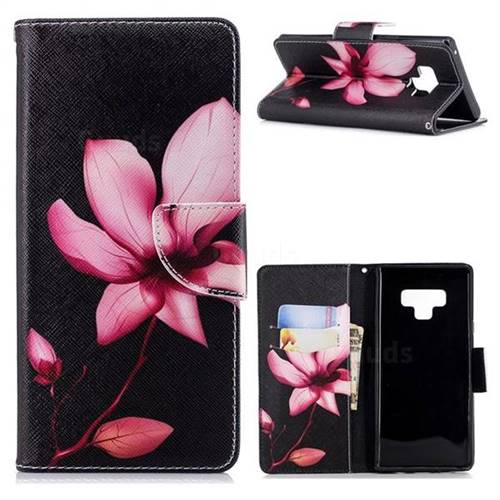 Lotus Flower Leather Wallet Case for Samsung Galaxy Note9