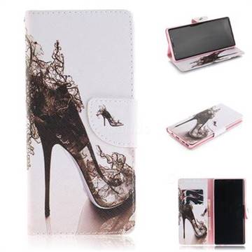 High Heels PU Leather Wallet Case for Samsung Galaxy Note9