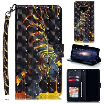 Tiger Totem 3D Painted Leather Phone Wallet Case for Samsung Galaxy Note9
