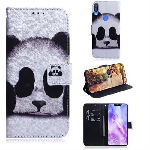 Sleeping Panda PU Leather Wallet Case for Huawei Nova 3