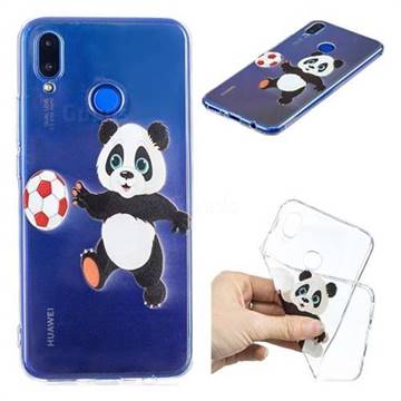 Football Panda Super Clear Soft TPU Back Cover for Huawei Nova 3i