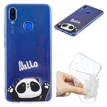 Hello Panda Super Clear Soft TPU Back Cover for Huawei Nova 3i