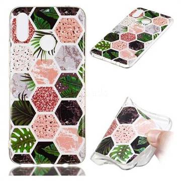 Rainforest Soft TPU Marble Pattern Phone Case for Huawei Nova 3i