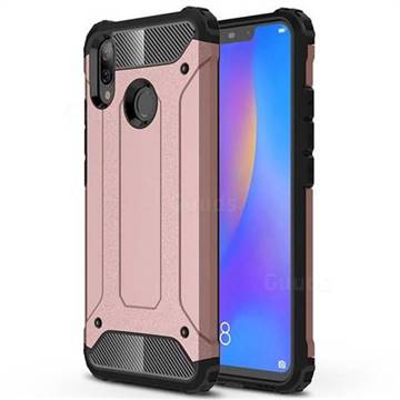 King Kong Armor Premium Shockproof Dual Layer Rugged Hard Cover for Huawei Nova 3i - Rose Gold