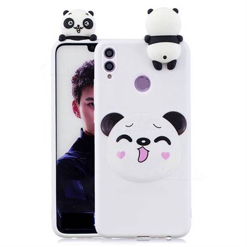 Smiley Panda Soft 3D Climbing Doll Soft Case for Huawei Nova 3i