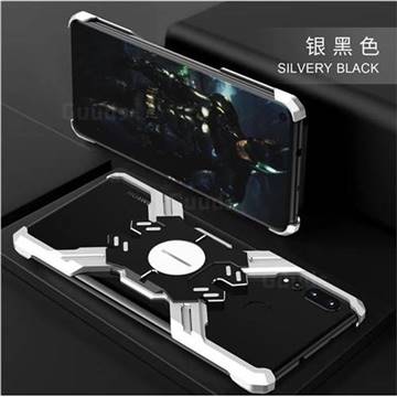 Heroes All Metal Frame Coin Kickstand Car Magnetic Bumper Phone Case For Huawei Nova 4 Silver Huawei Nova 4 Cases Guuds