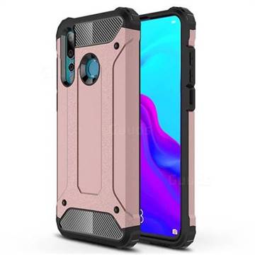 King Kong Armor Premium Shockproof Dual Layer Rugged Hard Cover for Huawei nova 4 - Rose Gold
