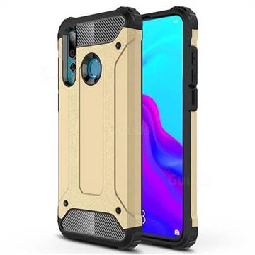 King Kong Armor Premium Shockproof Dual Layer Rugged Hard Cover for Huawei nova 4 - Champagne Gold