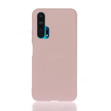 Soft Matte Silicone Phone Cover for Huawei nova 6 - Lotus Color